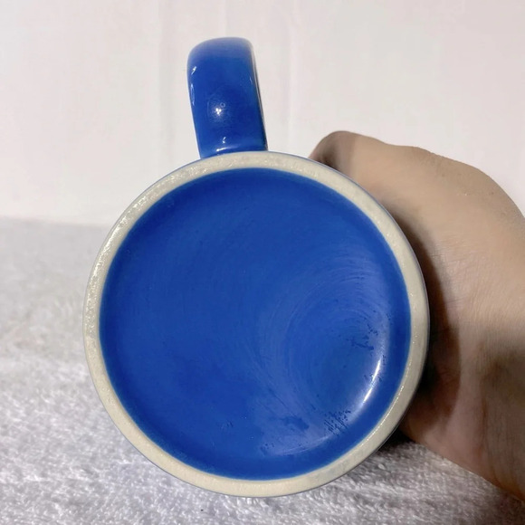 Vintage Blue Blessed Are The Knitters For They Shall Keep You In Stitches Mug - Picture 8 of 11